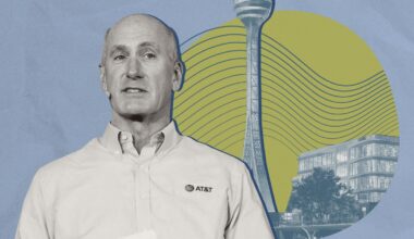 Plano Greenlights Mini Reunion Tower Plan on AT&T Campus