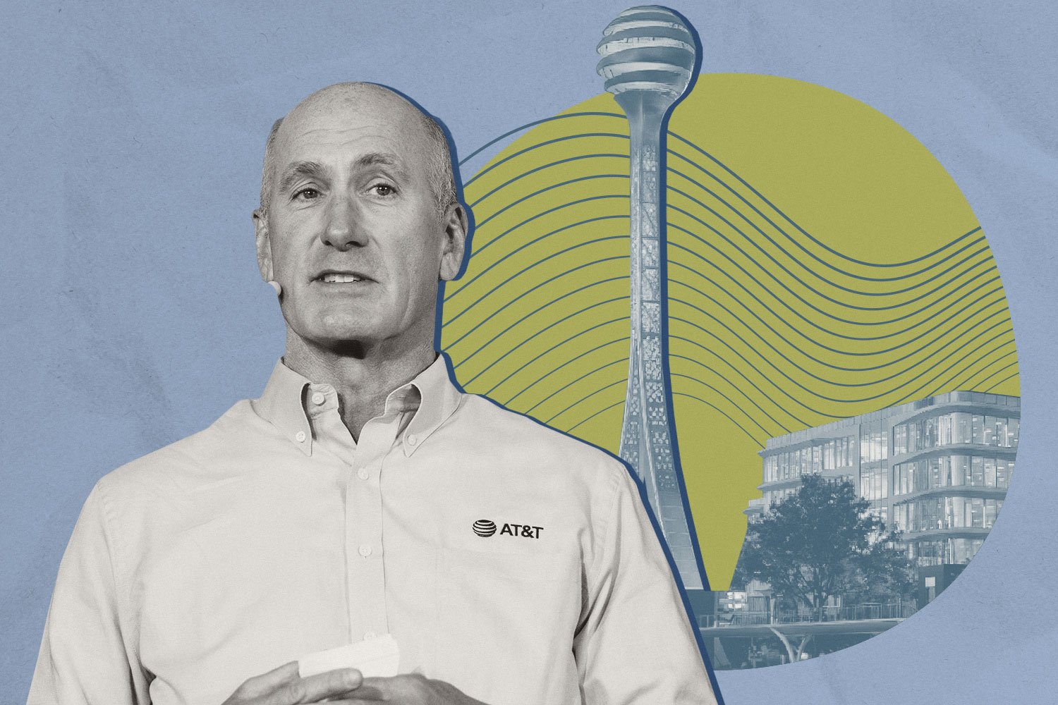 Plano Greenlights Mini Reunion Tower Plan on AT&T Campus