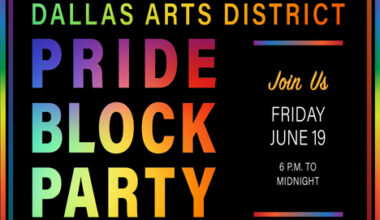 Dallas Arts District announces PRIDE Block Party