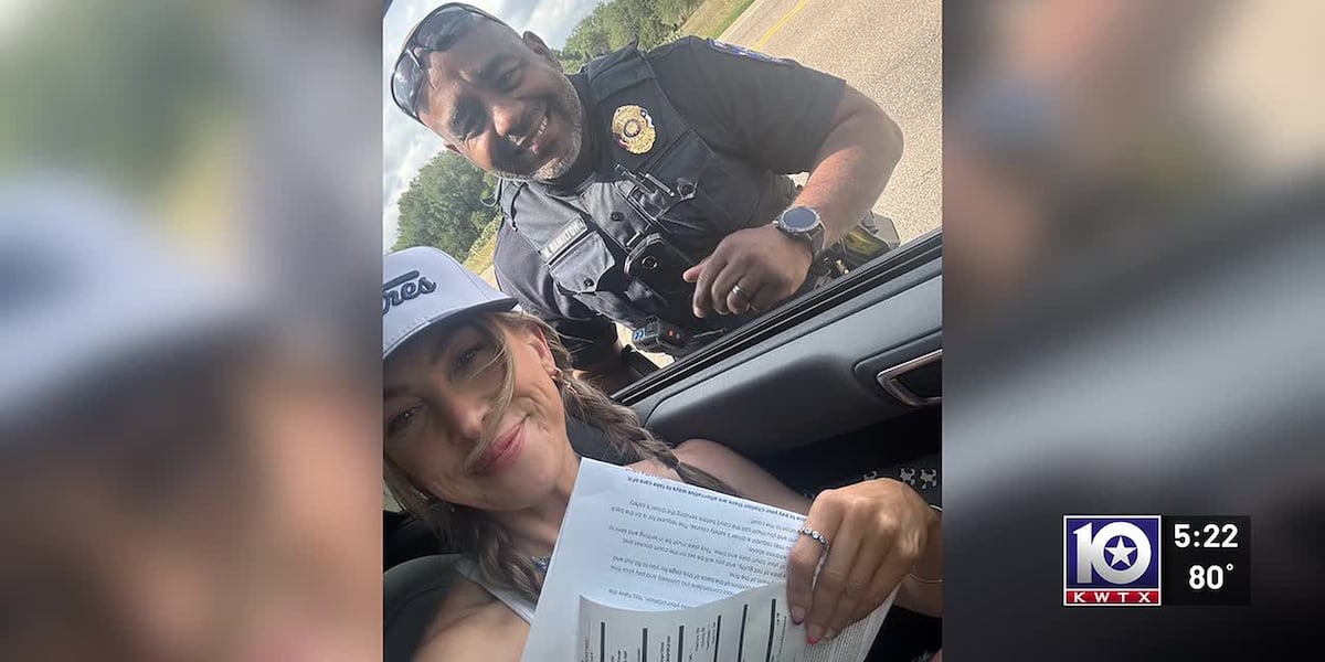 Texas police chief pulls over speeding moms on Mother’s Day, gives them photos instead of tickets
