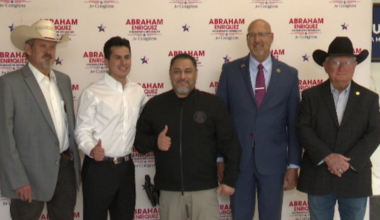 Congressional candidate Abraham Enriquez campaigns in Lubbock ahead of runoff