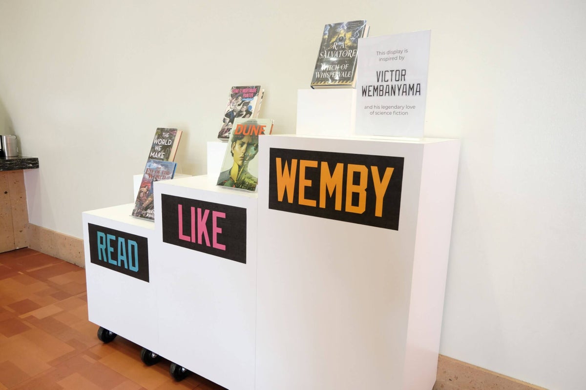 Want to ‘Read Like Wemby’? Bring an appetite for fantasy to this San Antonio library
