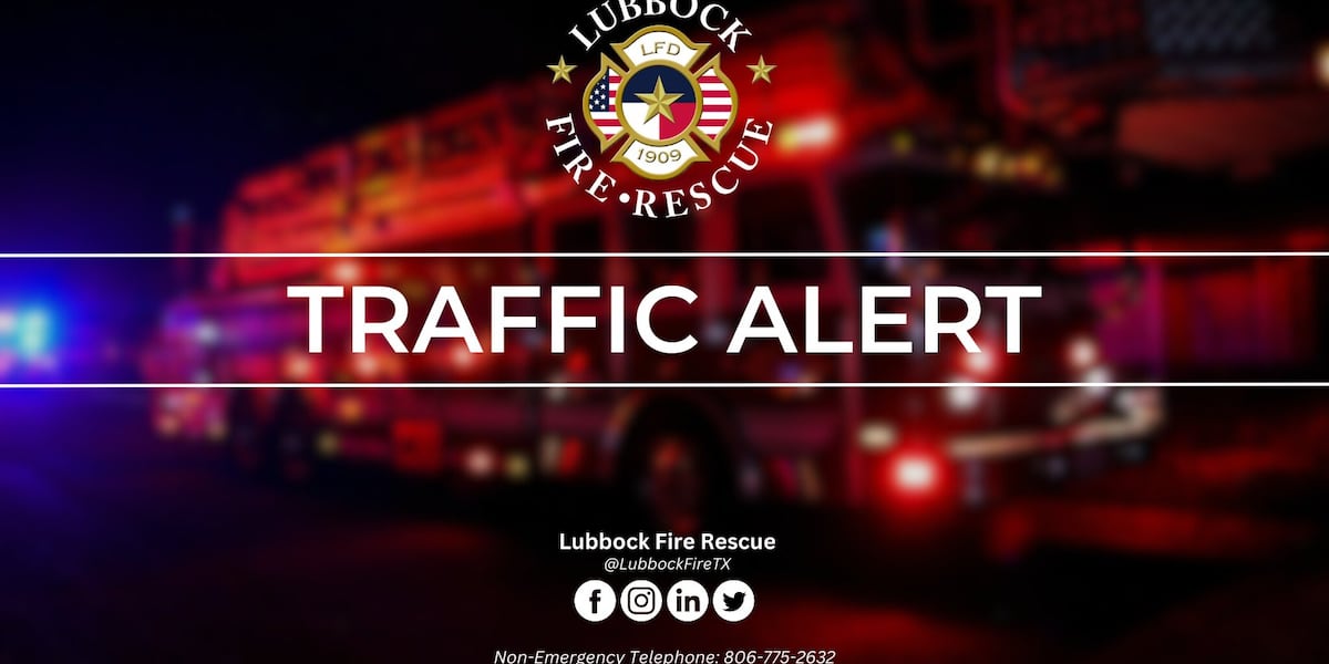 LFR responding to cut gas line in south Lubbock