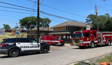 Catalytic converter theft suspect caught after wild chase by car, scooter and swim through Houston bayou