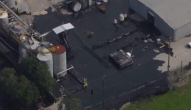 A tar spill occurred at Martin Asphalt Facility around 3:30 p.m. on Wednesday, April 29, 2026.