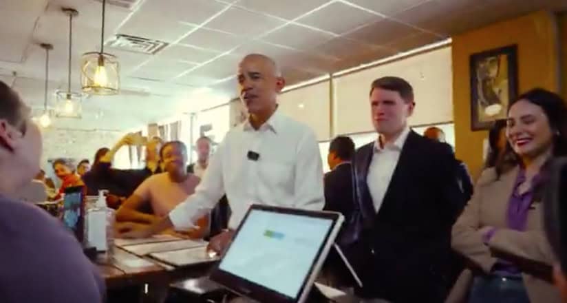 Obama Drops Into Austin Taco Shop, Backing Texas Democrats Ahead of Primary Runoff