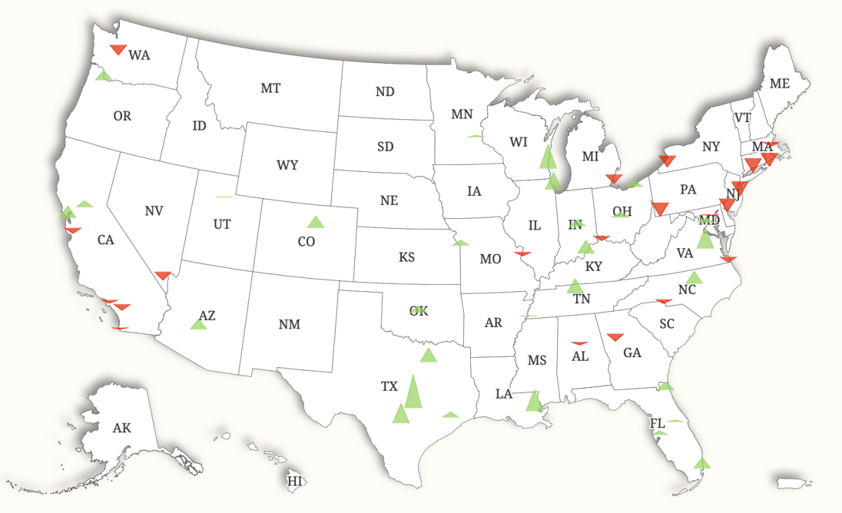Map Reveals Cities Where Home Sales Are Soaring