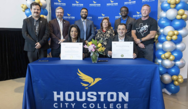 Houston City College, Tesla sign workforce training partnership; first graduates headed to Brookshire megafactory near Katy
