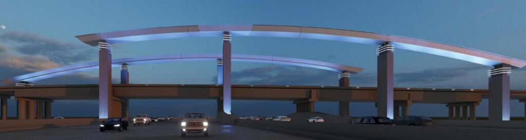 Rendering of Silver Line Bridge