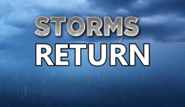 Isolated showers Monday but widely scattered storms return to Houston mid-week