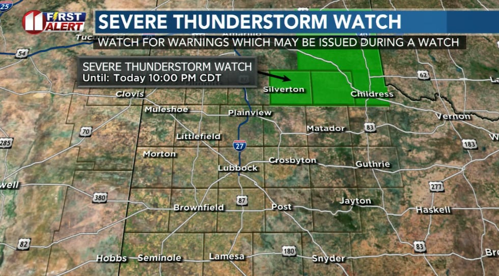Only two counties remain in the Severe Thunderstorm Watch as of 9:24 PM CDT.