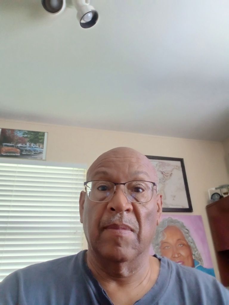 Mitchell Stein in his home office.