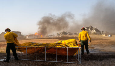 Texas Storms Ground Flights, Threaten Floods and Spark Fires