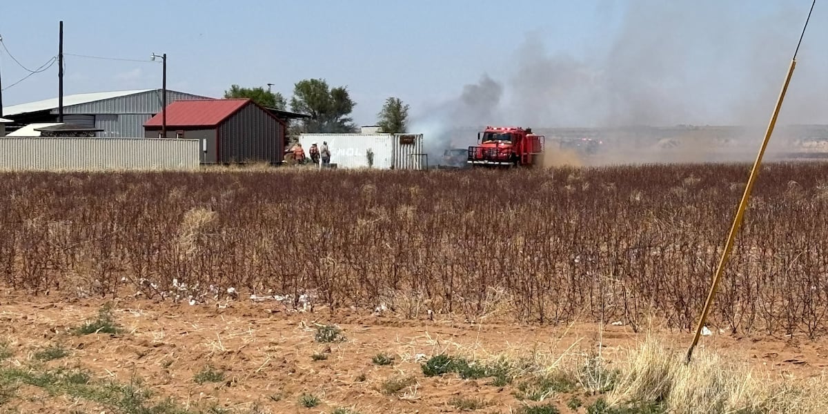 1 injured in structure fire in southeast Lubbock County
