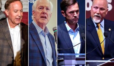 Ken Paxton narrowly leads John Cornyn in new poll of Texas’ Senate GOP runoff