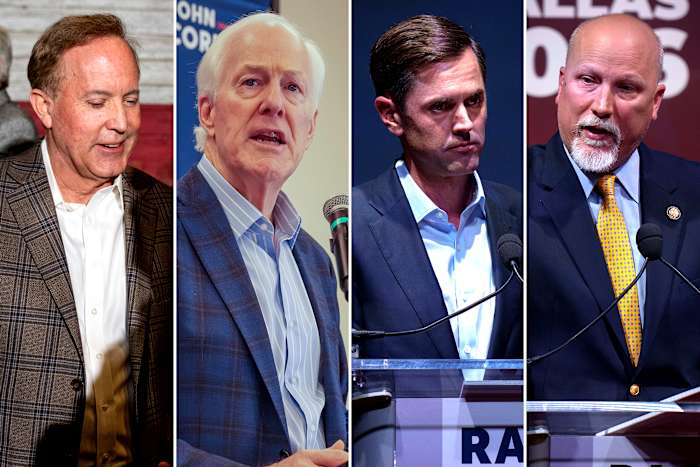 Ken Paxton narrowly leads John Cornyn in new poll of Texas’ Senate GOP runoff