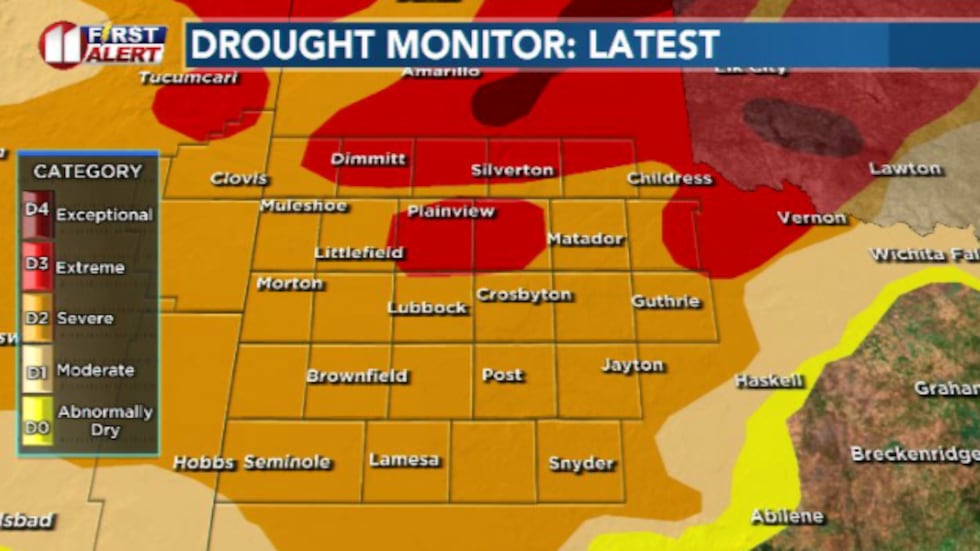 Beneficial rainfall over the last few days will likely have a positive impact on the drought...