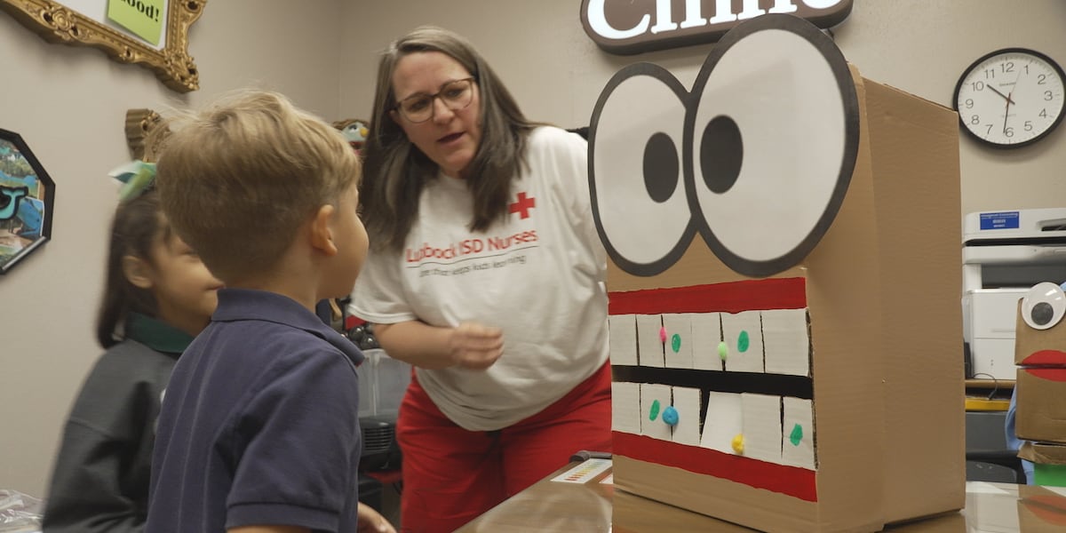 Brown Elementary nurse uses creative methods to teach students