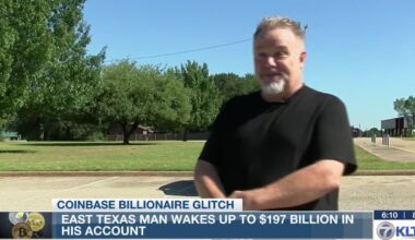 ‘So many zeros on my screen’: East Texas man sees $197 billion Coinbase in his account