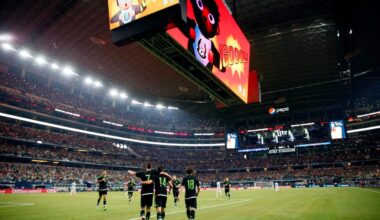 Arlington has the most World Cup matches of the 16 sites with 9