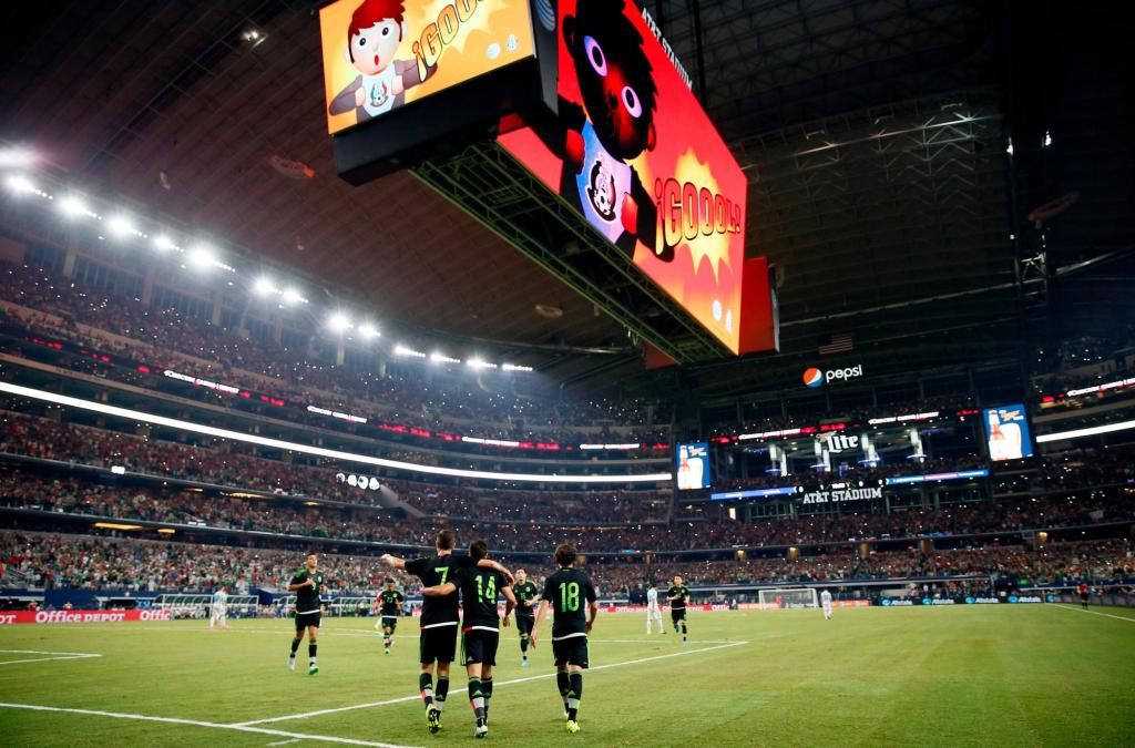 Arlington has the most World Cup matches of the 16 sites with 9
