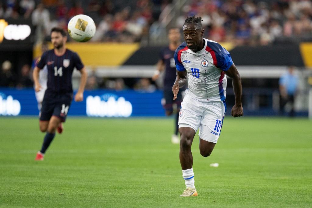 Haiti’s last home-based World Cup player stuck waiting for a US visa