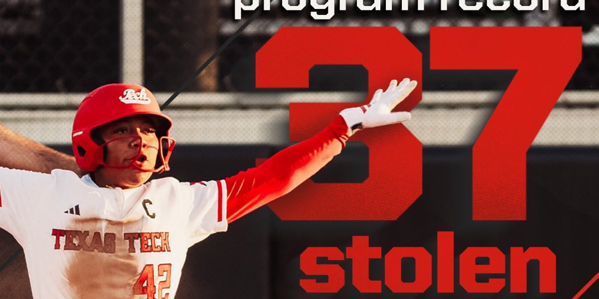 Lovelady’s Mihyia Davis breaks program record, Texas Tech advances to Super Regionals
