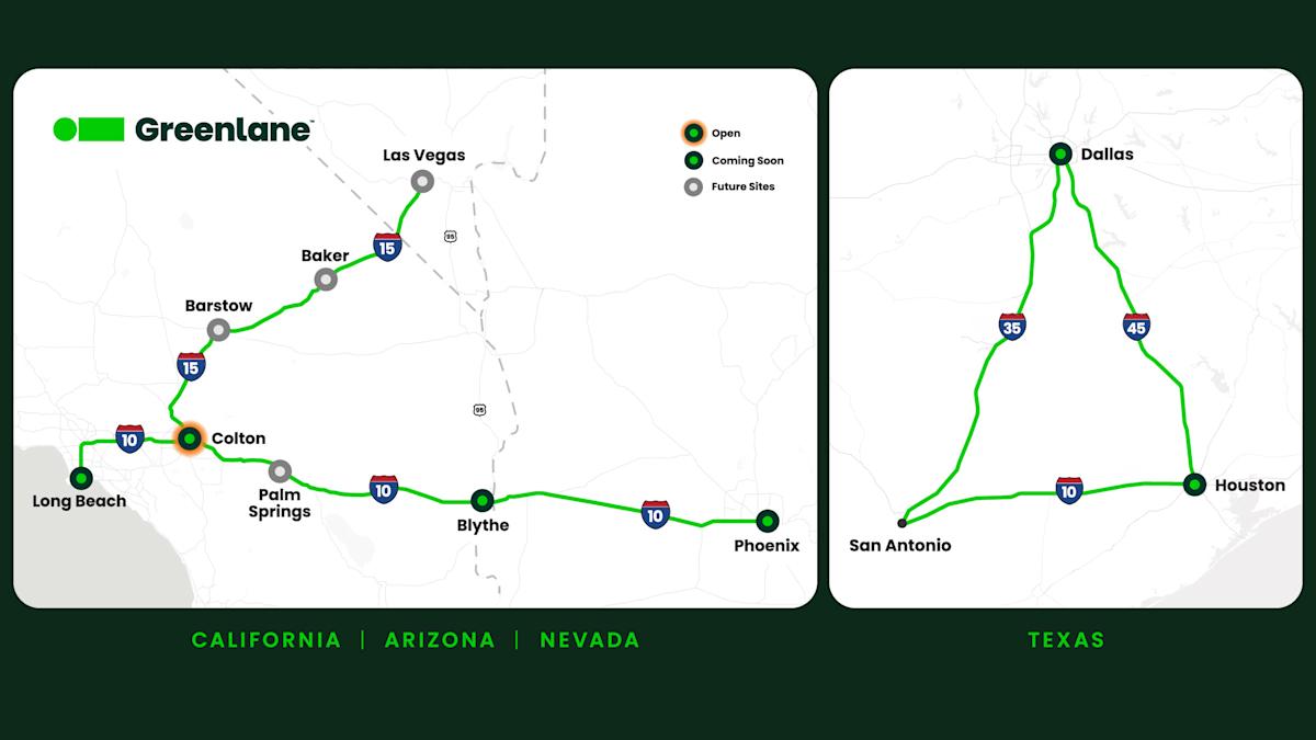 Greenlane brings high-power charging to Texas I-45 corridor
