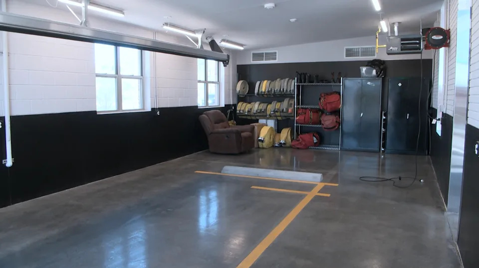 New improvements done at Fire Station No. 22. Photo taken by Tony Pina/KTSM.