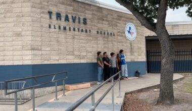 One last walk through Travis Elementary School ahead of CCISD consolidation