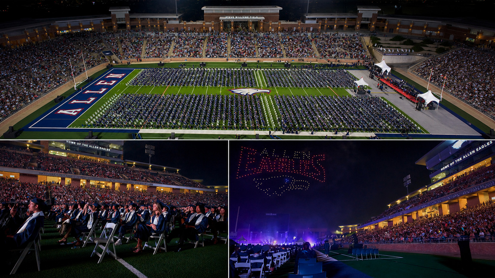 Allen High Graduation Draws National Attention For Massive Student Class
