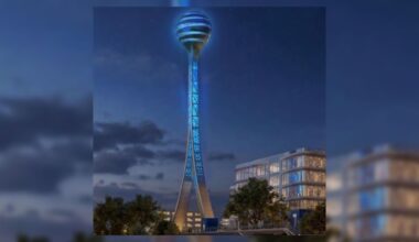 AT&T unveils plans for Plano headquarters with mini Reunion Tower – NBC 5 Dallas-Fort Worth