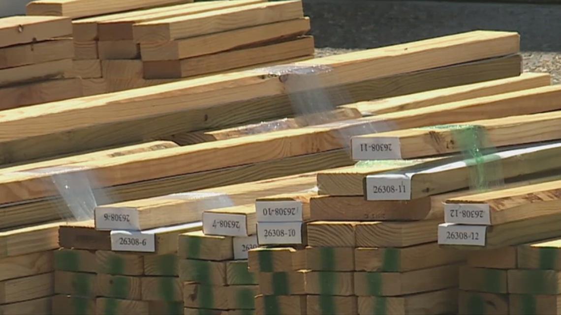 Volunteers build home at Buc Days festival to aid family in need