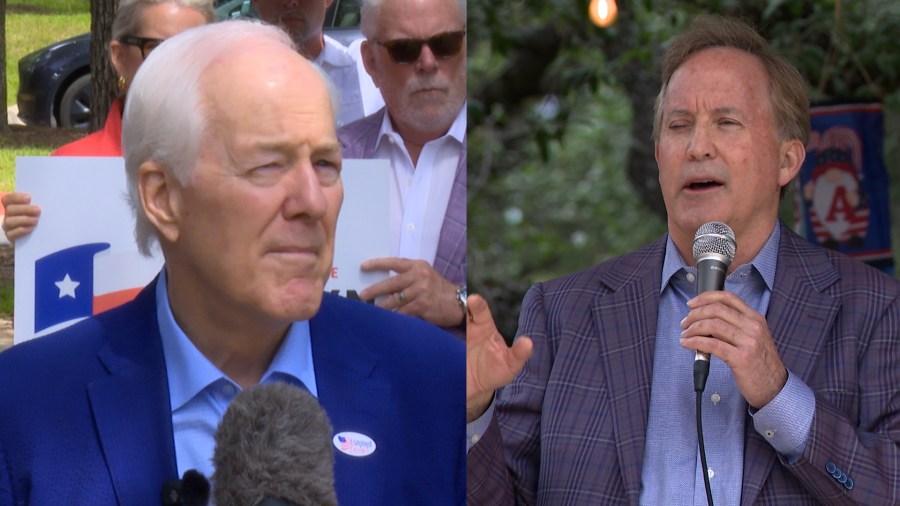 Cornyn, Paxton face high-stakes Texas Senate runoff