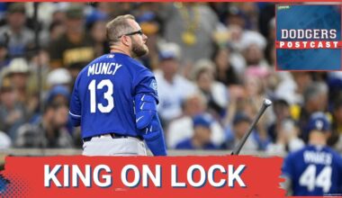 DODGERS POSTAST: Dodgers could NOT figure out Michael King sitting them down quietly for 7