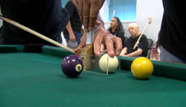 El Paso man creates game of blind billiards for his community