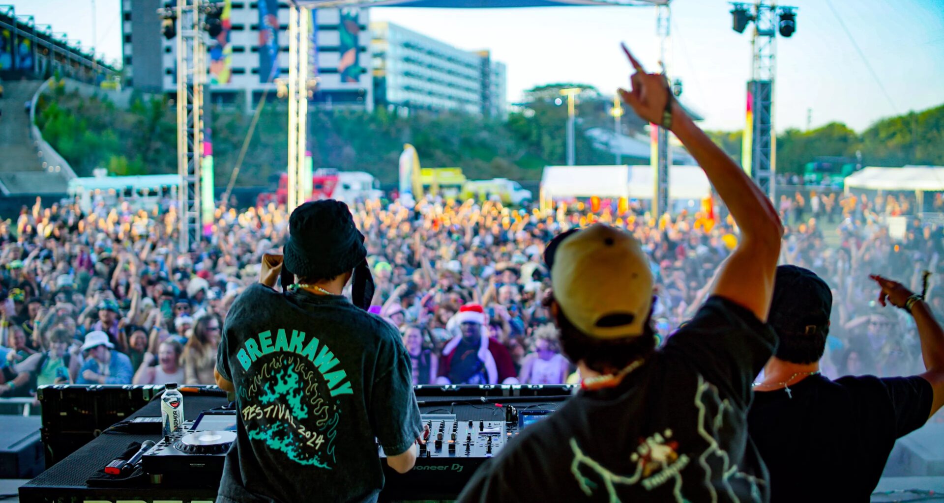 DJs perform at Breakaway Festival