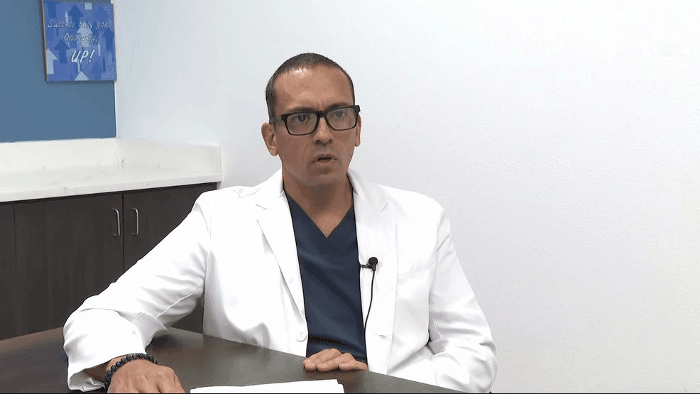 Dr. Hector Granados, pediatric endocrinologist. (Credit: KFOX14/CBS4)