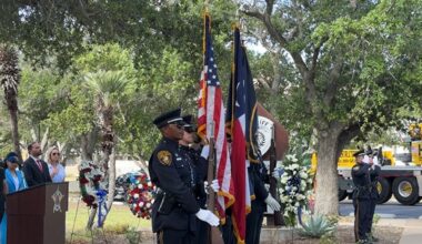 Coastal Bend officers, families honored during annual police memorial ceremony