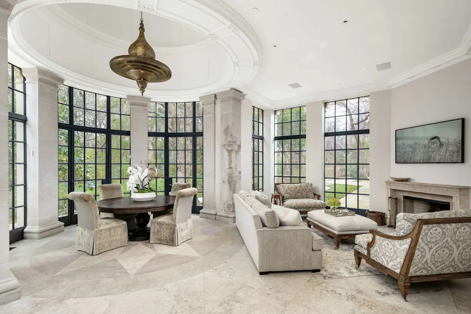 Dallas' Crespi Estate is listed at $64 million, making it the most expensive home for sale in Texas. (Courtesy of Briggs Freeman Sotheby's International Realty)