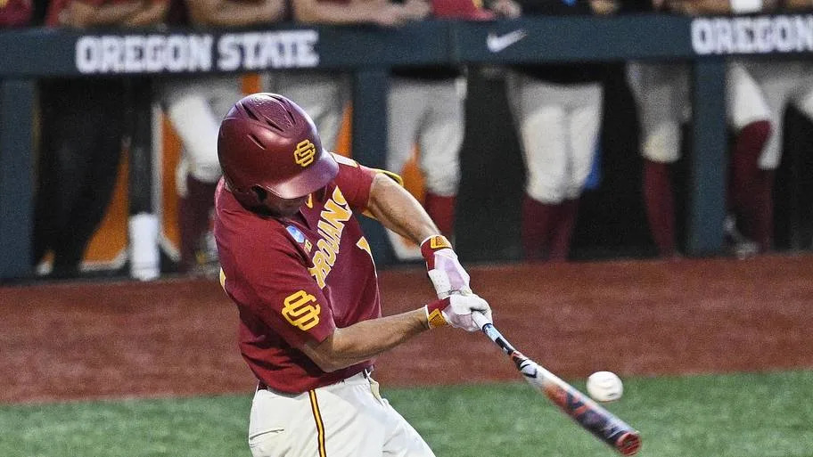 Jack Basseer USC Trojans Texas State Bobcats Andy Stankiewicz Grant Govel Abbrie Covarubbias College Baseball Playoffs