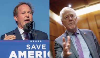 Polls close for early voting in Texas Senate runoff race between Paxton, Cornyn