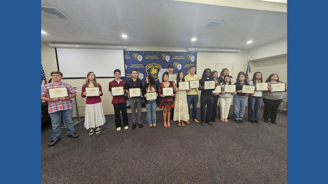 Corpus Christi students complete law enforcement leadership and dispatch training program