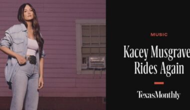 Kacey Musgraves rides again / Texas Monthly