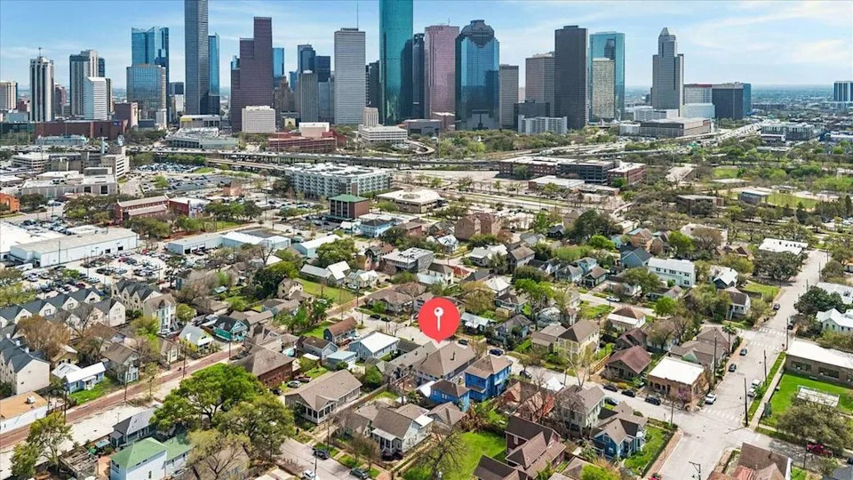 1812 Kane Street, Old Sixth Ward, in Houston. (TK Images)
