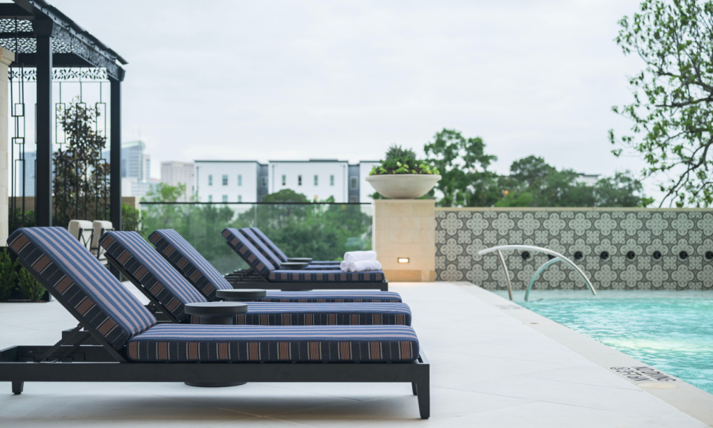 Canopy-level amenity deck debuts at The Langley as high-rise nears completion