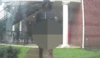 Houston police search for man accused of performing lewd act at senior apartment complex