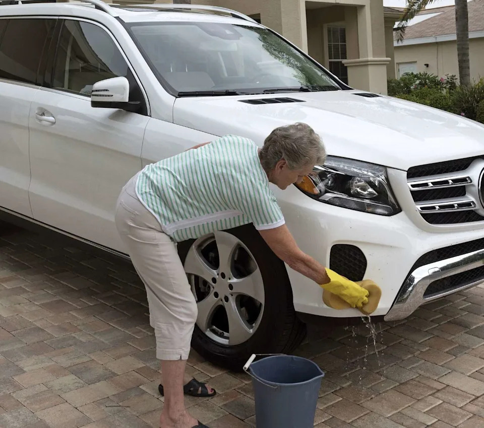 Customers will be able to wash their vehicles with a bucket at home under a Level 1 Water Emergency in Corpus Christi. (Education Images/Universal Images Group via Getty Images)