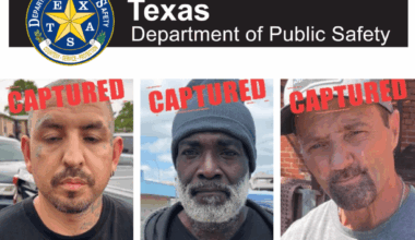 Three of Texas' Most Wanted Captured in San Antonio, Corpus Christi and Thurber