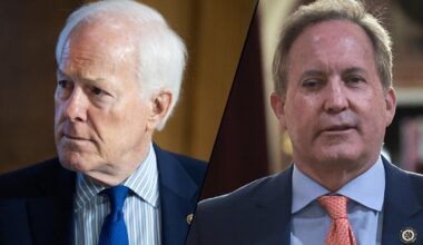 Cornyn, Paxton fight in GOP runoff for Texas Senate seat: "A battle for the soul of the Texas Republican Party"